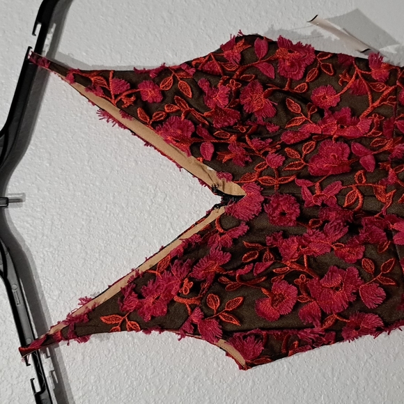 Dress The Population Elisa Playful Embroidered Midi Dress - Picture 6 of 10